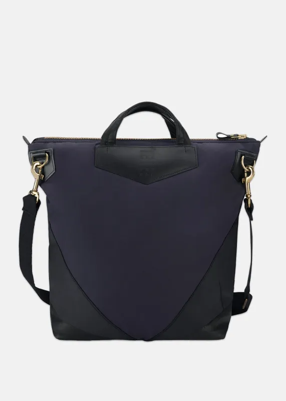 Unisex Gloverall x Minnessak Cross Body Bag Navy made by Gloverall