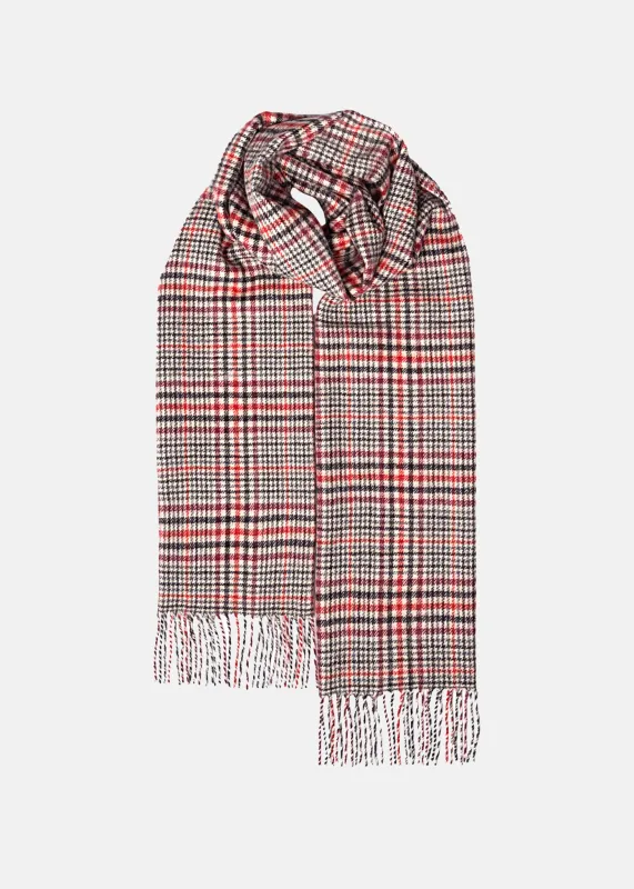 Unisex Oversized Lambswool Scarf Boleside made by Gloverall