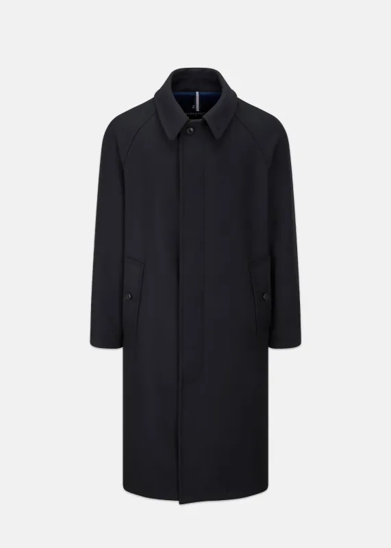 Men's Hynes Coat Navy sold by Gloverall