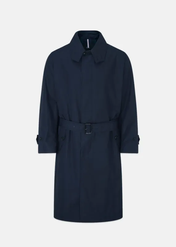 Men's Palmer Rain Mac Navy made by Gloverall