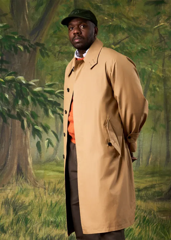 Men's Palmer Rain Mac Caramel made by Gloverall