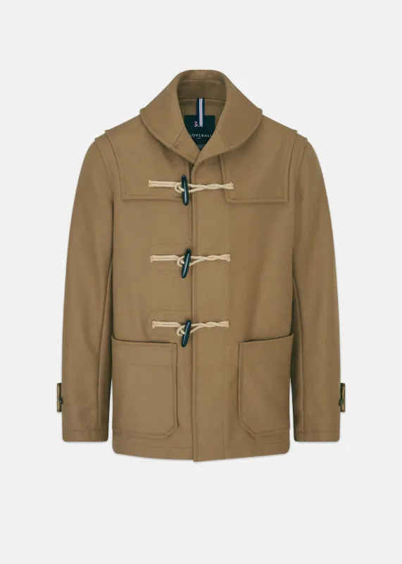 Men's Cocteau Duffle Jacket Camel made by Gloverall