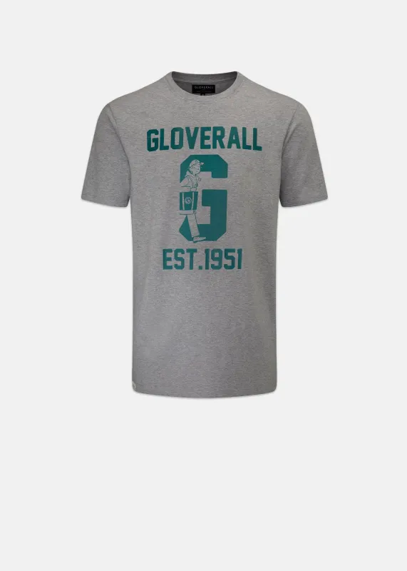 Men's Graphic T-Shirt Grey sold by Gloverall