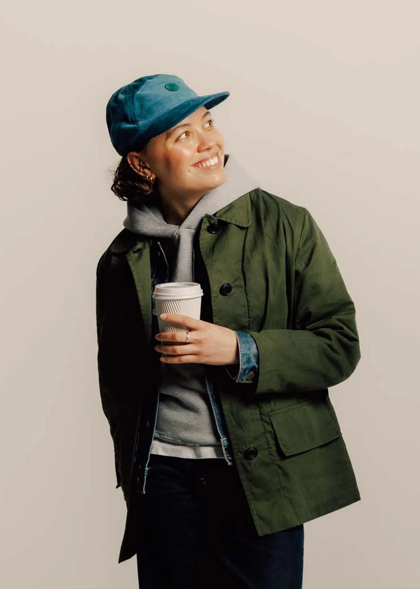 Unisex Renewed Hulme Cap Petrol Blue sold by Gloverall product image thumbnail 2