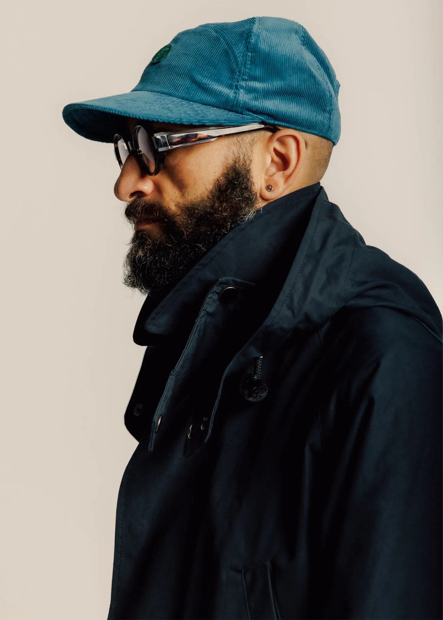 Unisex Renewed Hulme Cap Petrol Blue sold by Gloverall product image thumbnail 4