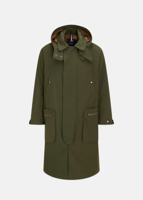 Men's Stanley Parka Olive made by Gloverall