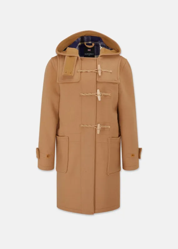 Women's Original Monty Duffle Coat FC Camel made by Gloverall