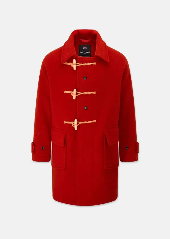 Men's Admiral Duffle Coat Red sold by Gloverall