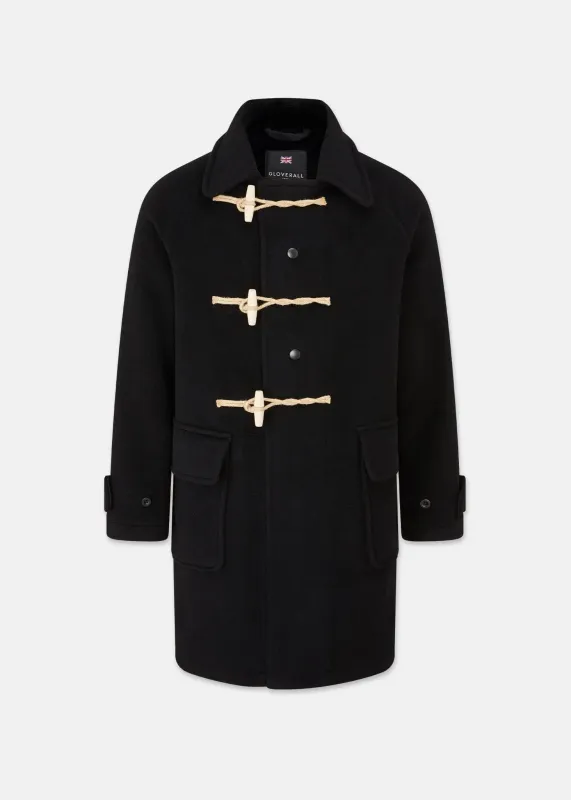 Men's Admiral Duffle Coat Black sold by Gloverall