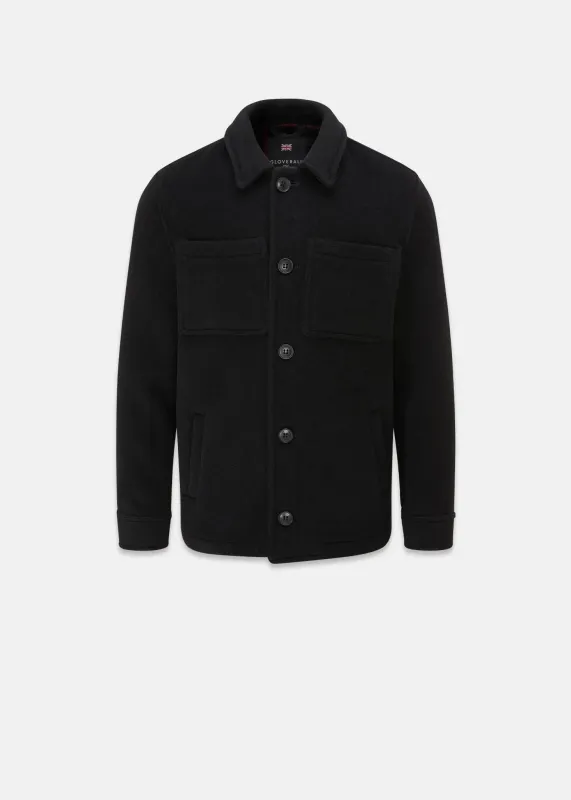 Men's Walter Jacket FC Black made by Gloverall