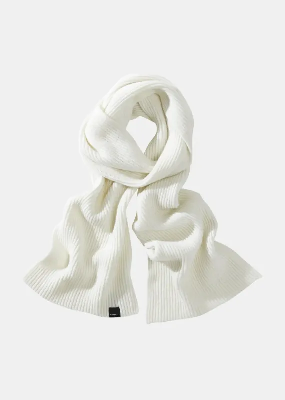 Unisex Fisherman Scarf Ecru made by Gloverall