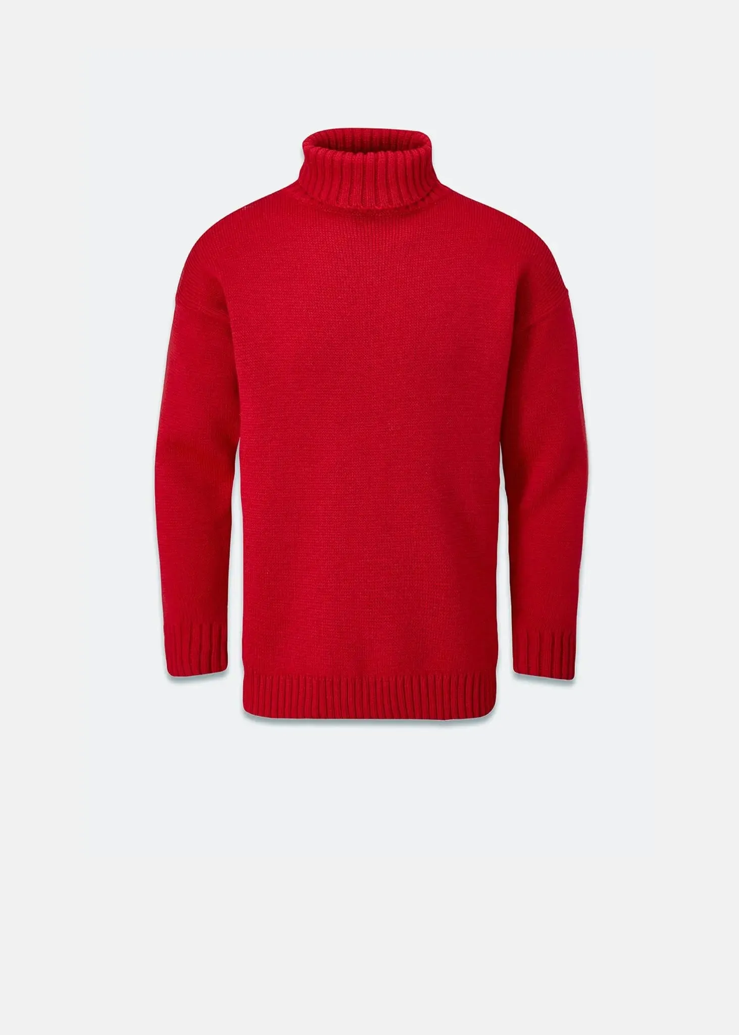 Men's Submariner Jumper Red sold by Gloverall