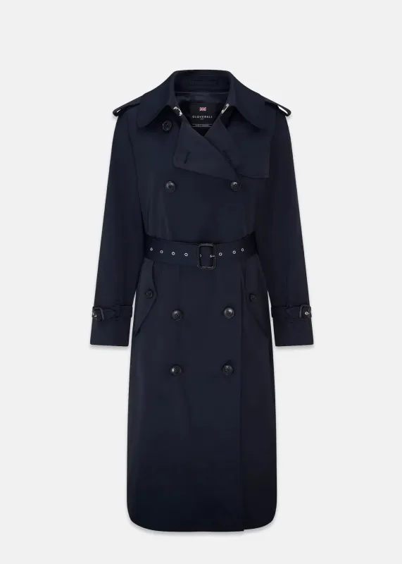 Women's Darcy Trench Coat Navy sold by Gloverall