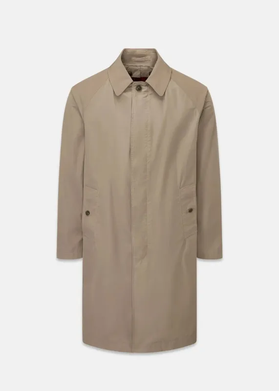 Men's Blake Raincoat with Detachable Warmer Beige made by Gloverall