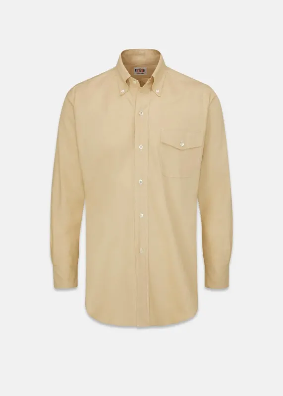 Men's Jakes Shirts Oxford Shirt Yellow sold by Gloverall