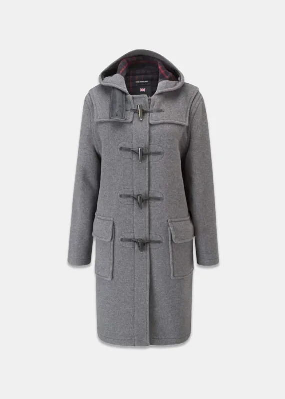 Women's Freda Duffle Coat FC Grey sold by Gloverall