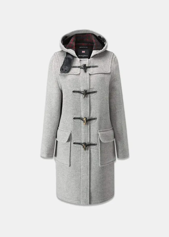 Women's Freda Duffle Coat FC Silver sold by Gloverall