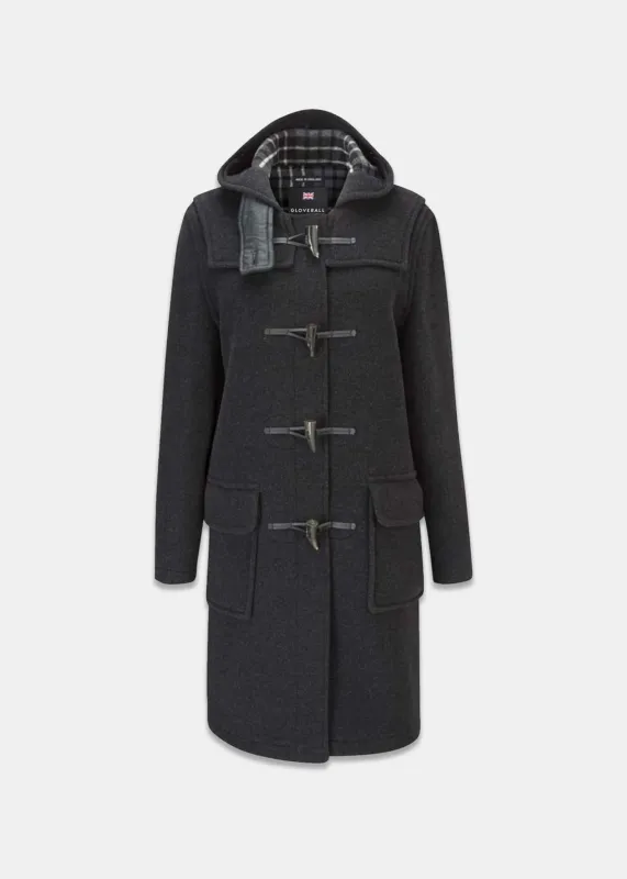 Women's Freda Duffle Coat FC Charcoal made by Gloverall