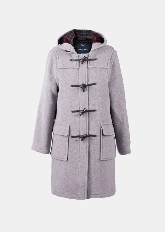 Women's Freda Duffle Coat Silver made by Gloverall
