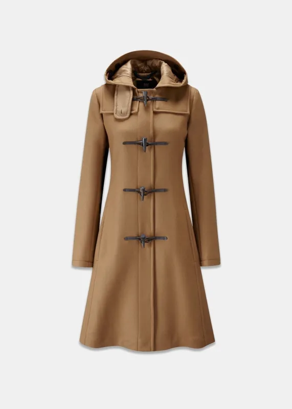 Women's Swing Duffle Coat Camel sold by Gloverall