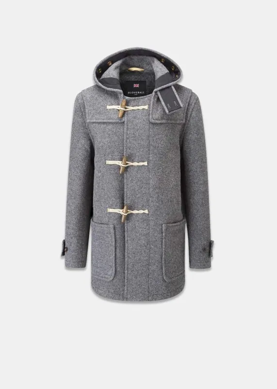 Men's Mid-Length Monty Duffle Coat Grey sold by Gloverall
