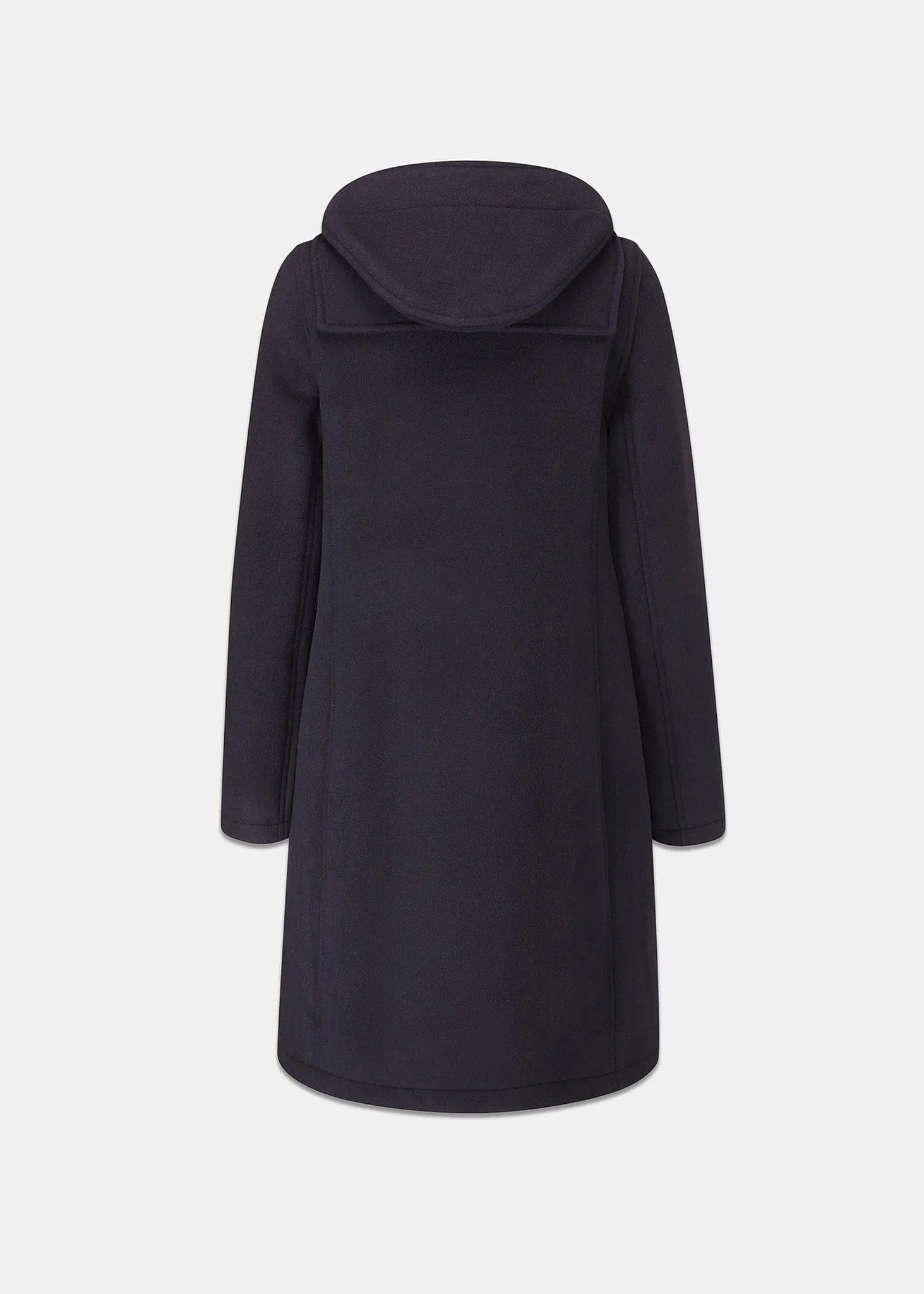 Women's Long Slim Fit Freda Duffle Coat Navy Royal Stewart sold by Gloverall product image thumbnail 5