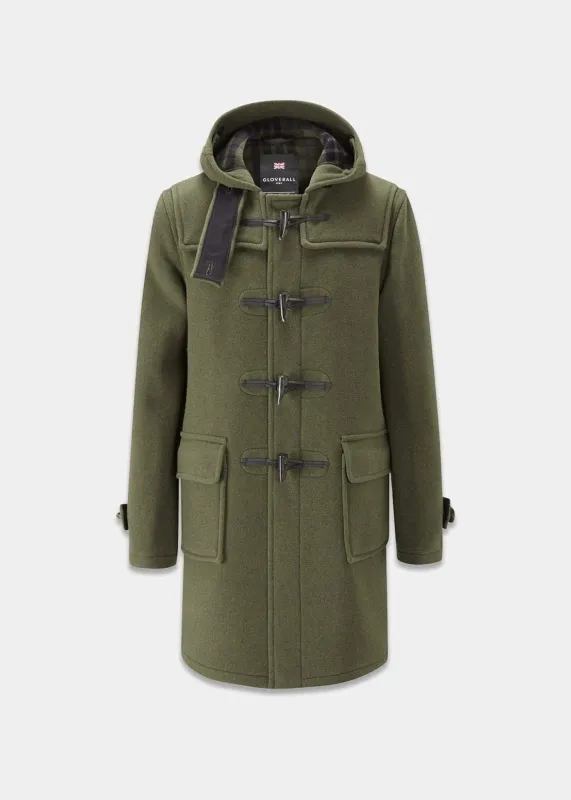 Men's Morris Duffle Coat Loden Check sold by Gloverall