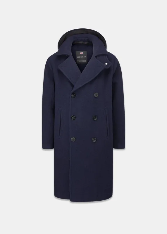 Men's Shackleton Peacoat Navy made by Gloverall