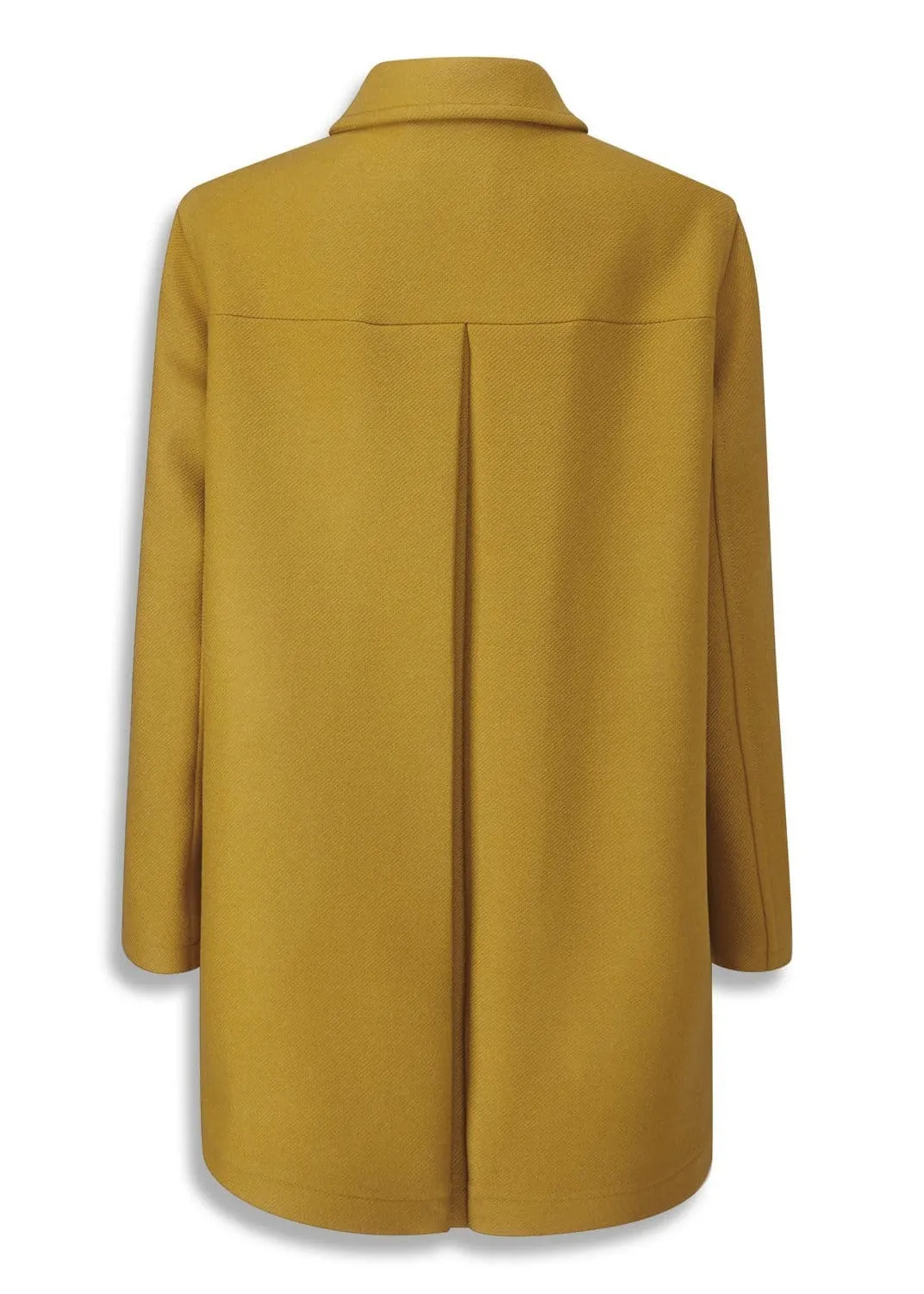 Women's Isabelle Casual Coat Mustard sold by Gloverall product image thumbnail 2