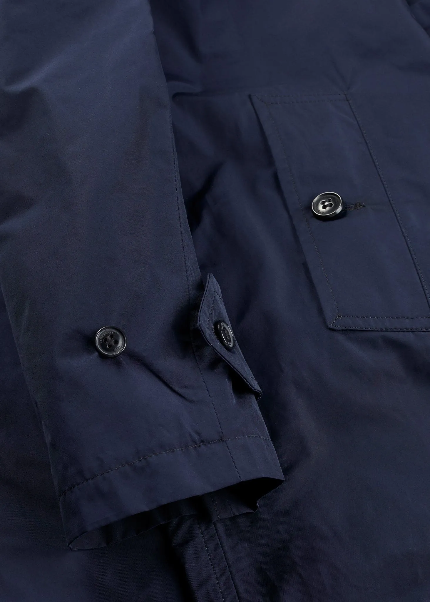 Men's Blake Raincoat Navy sold by Gloverall product image thumbnail 4