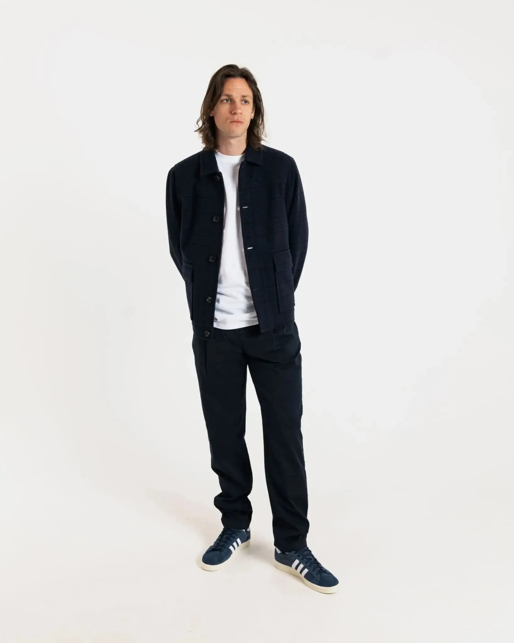 Men's Oliver Jacket Navy Check sold by Gloverall product image thumbnail 4