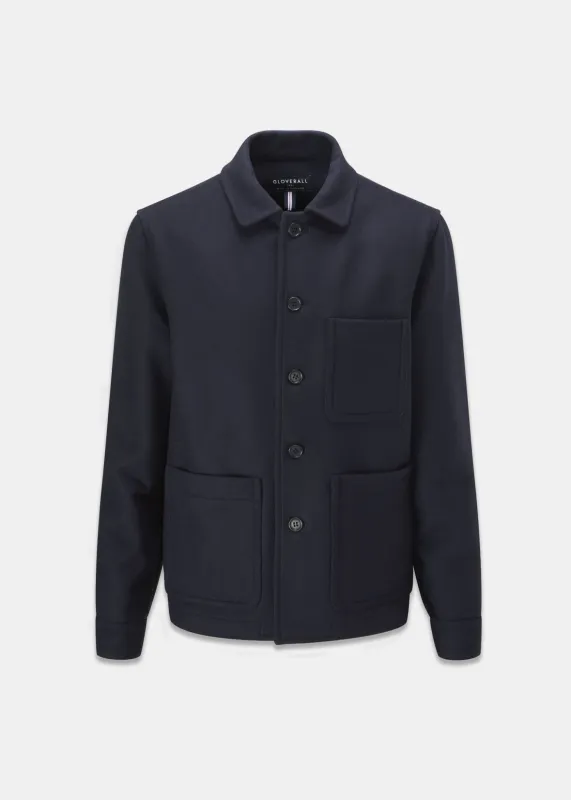 Men's Moss Donkey Jacket Navy made by Gloverall