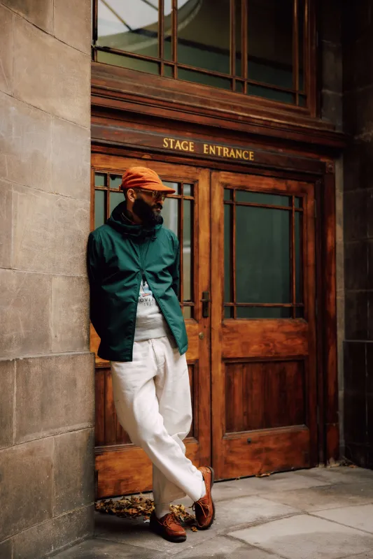 Men's Wainwright Packable Jacket Racing Green made by Gloverall