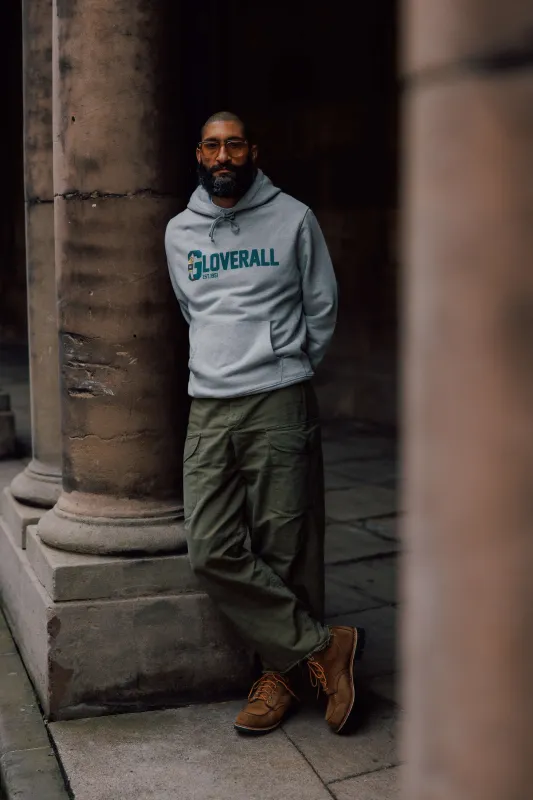 Unisex Ivy Boys Anniversary Graphic Hoodie Grey made by Gloverall