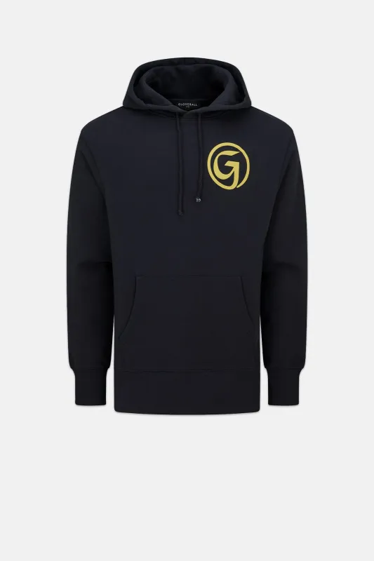 Unisex 'G' Print Hoodie Navy made by Gloverall