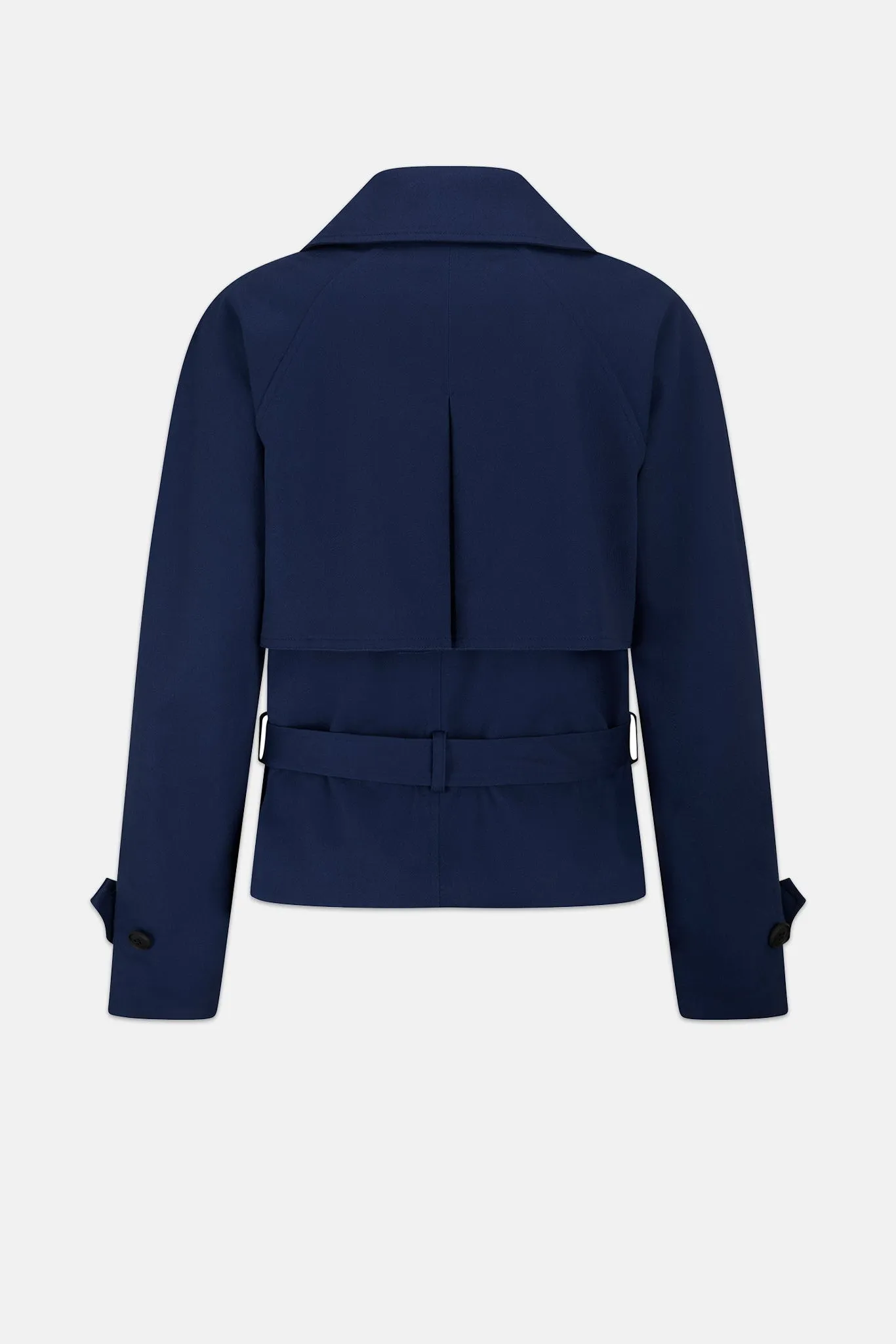 Women's Bacall Cropped Trench Navy sold by Gloverall product image thumbnail 3