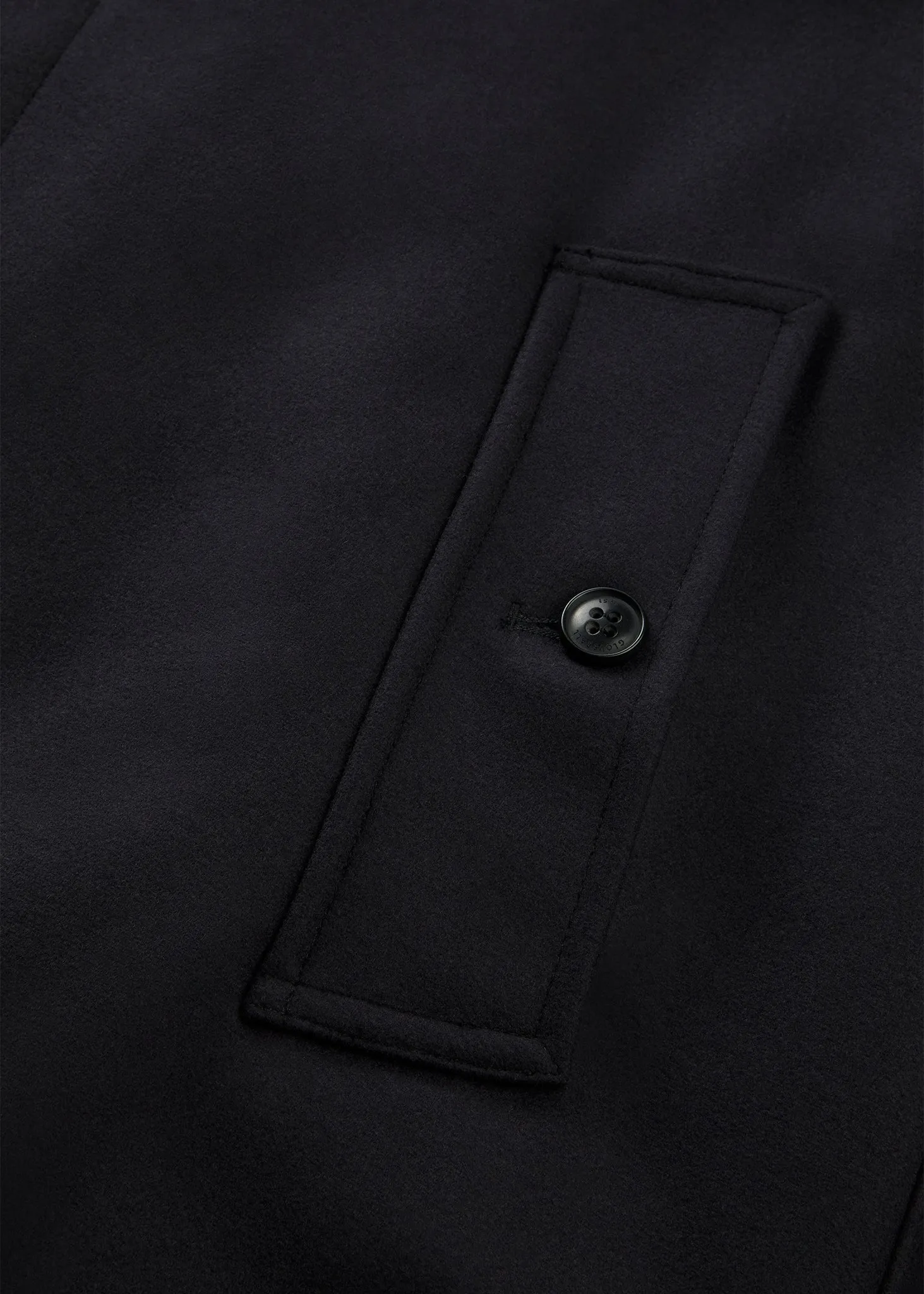 Men's Hynes Overcoat Navy sold by Gloverall product image thumbnail 3