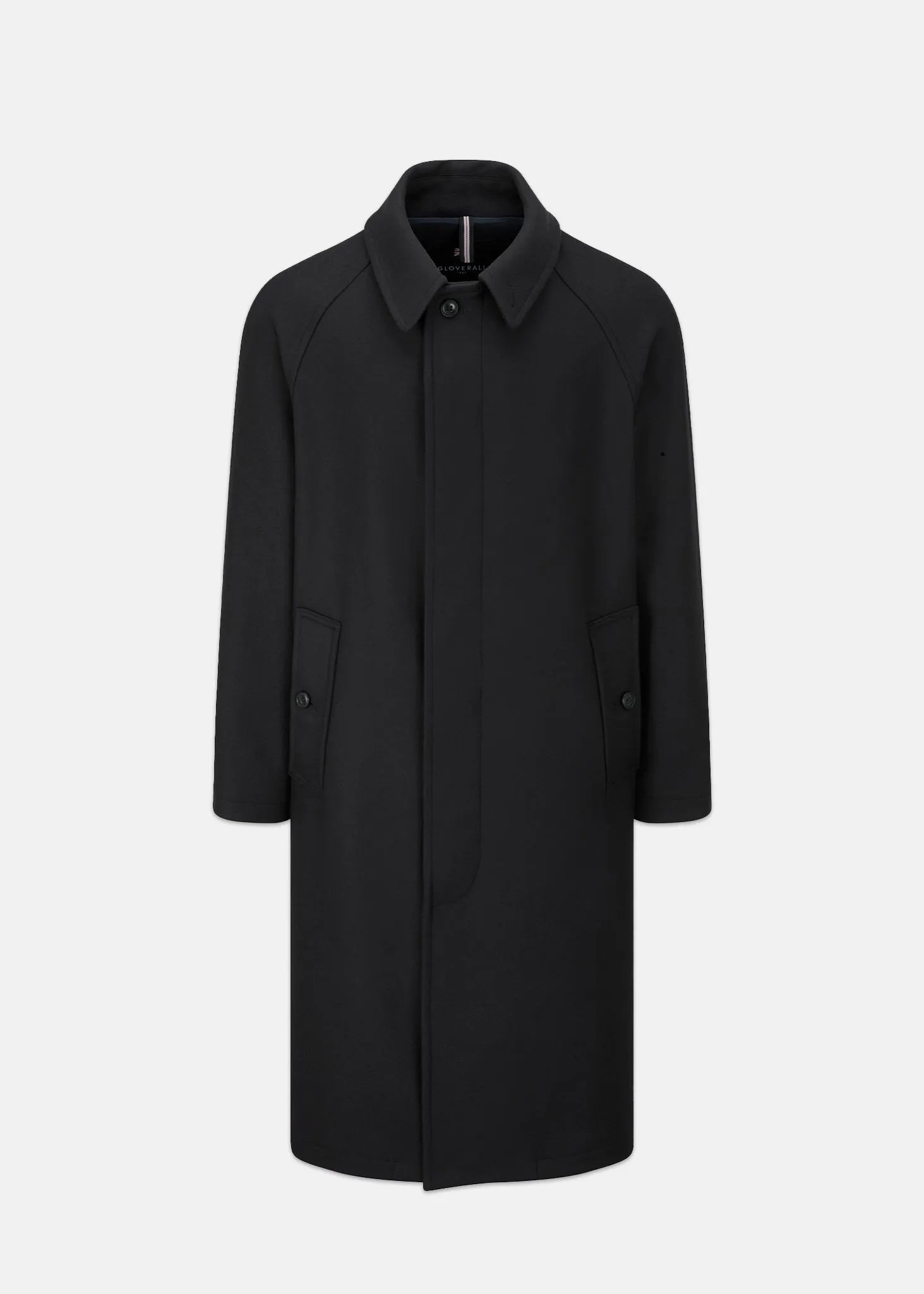 Men's Hynes Overcoat Black sold by Gloverall product image thumbnail 2
