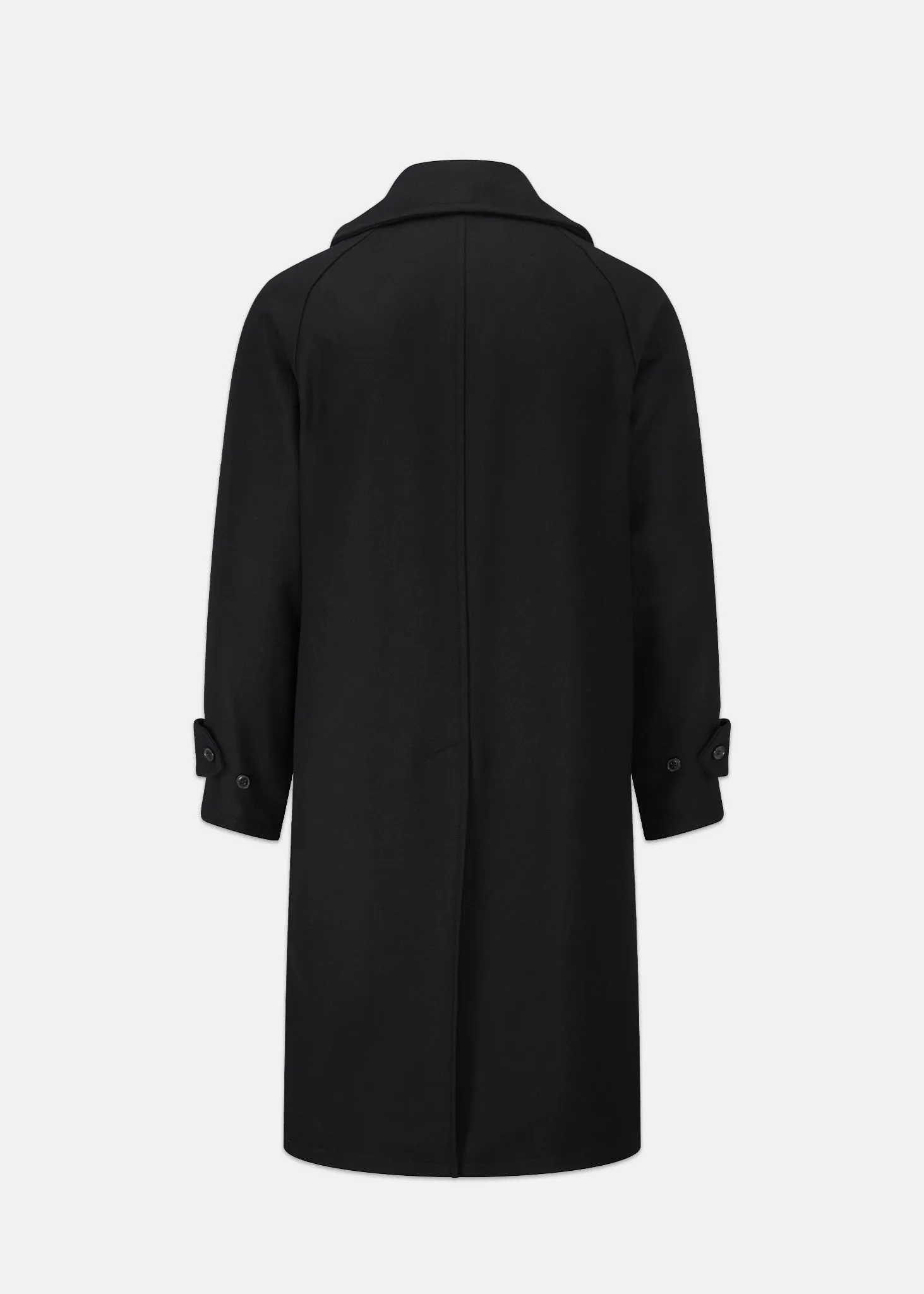 Men's Hynes Overcoat Black sold by Gloverall product image thumbnail 3