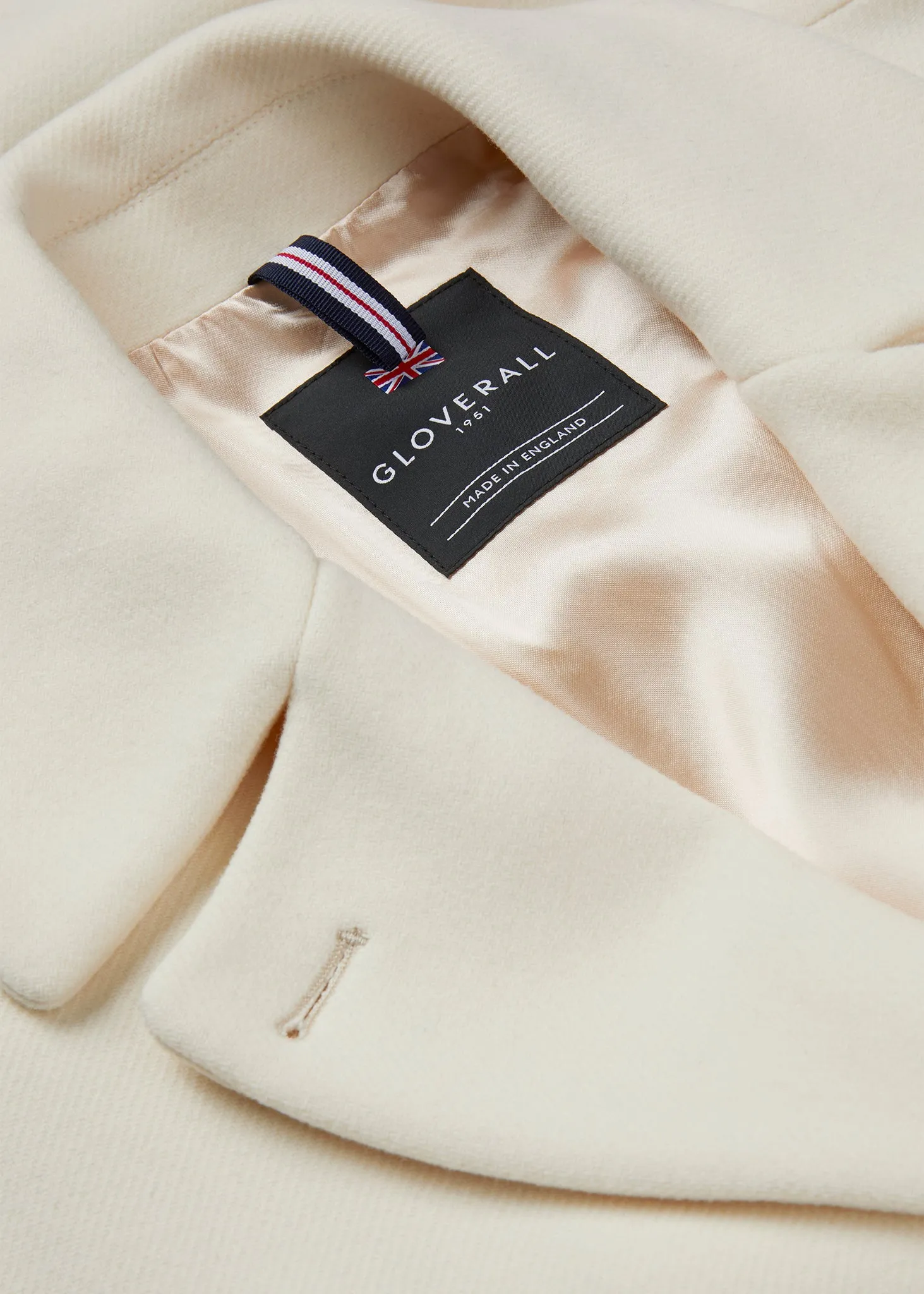 Women's Hepburn Overcoat Cream sold by Gloverall product image thumbnail 3