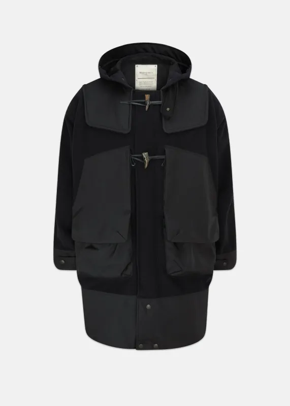 Men's Gloverall x Norbit Morris Coat Dark Navy made by Gloverall