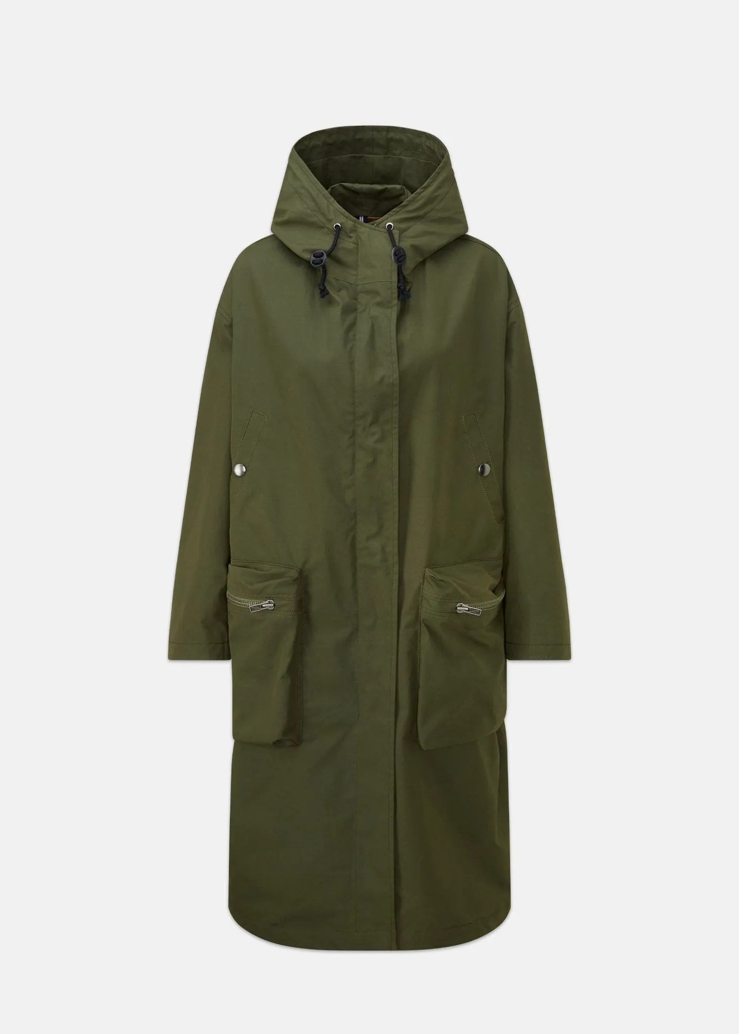 Women's Coleman Parka Olive Green sold by Gloverall