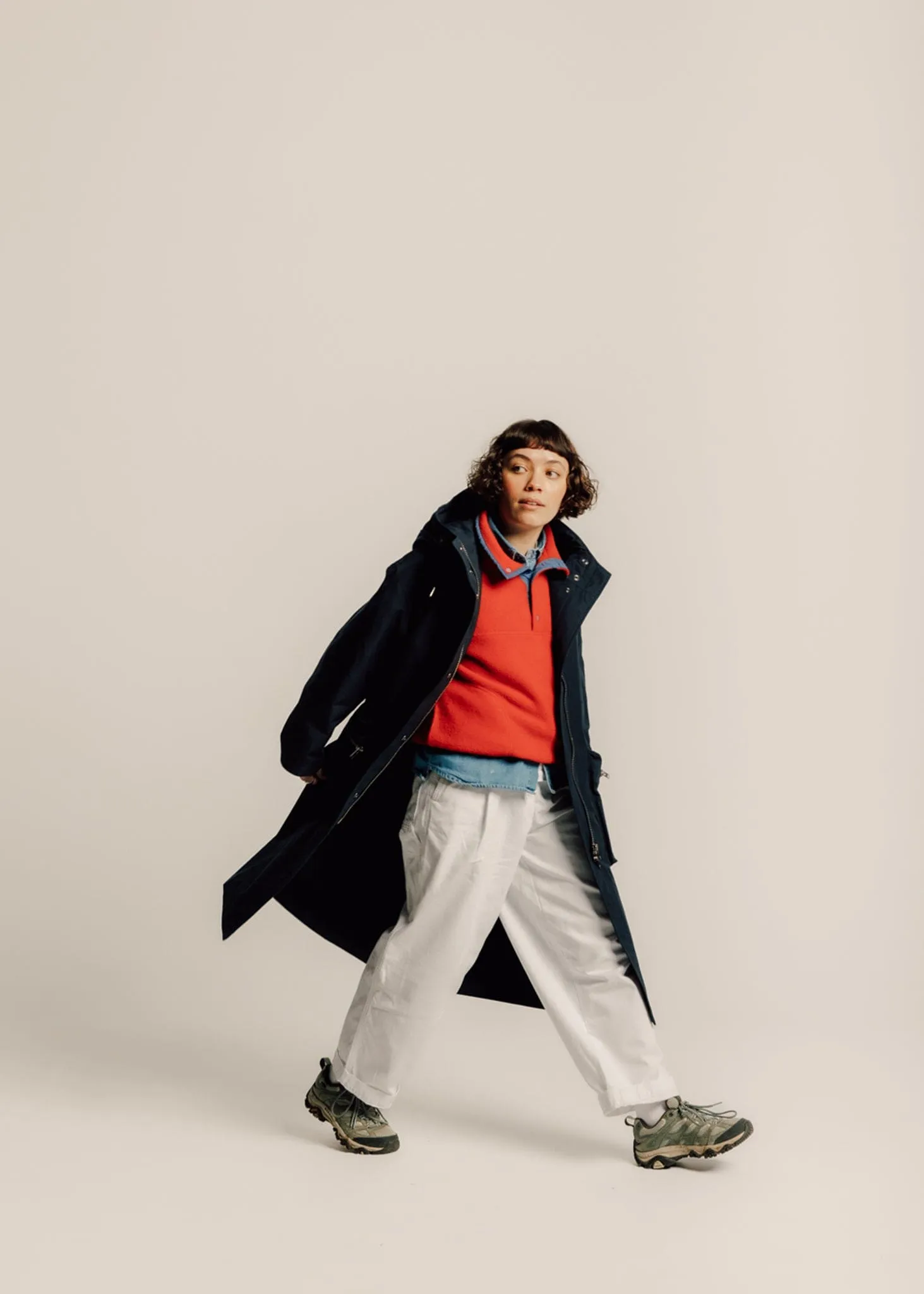 Women's Coleman Parka Dark Navy sold by Gloverall product image thumbnail 3