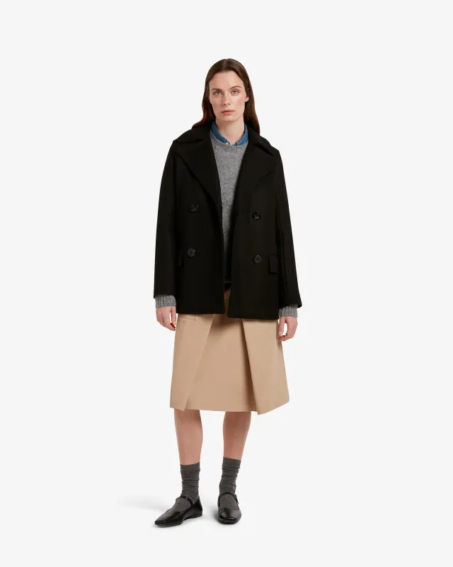 Women's Clementine Peacoat Black made by Gloverall