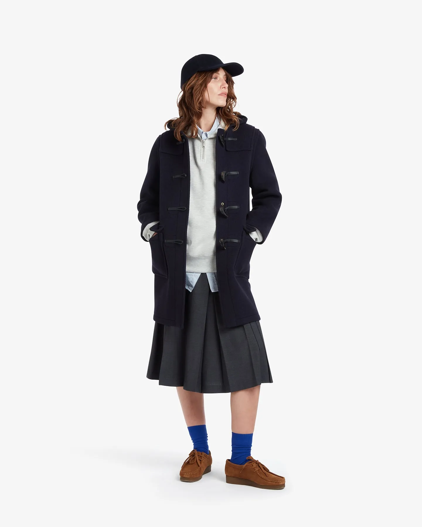 Women's Freda Duffle Coat Navy Dress Gordon sold by Gloverall product image thumbnail 2