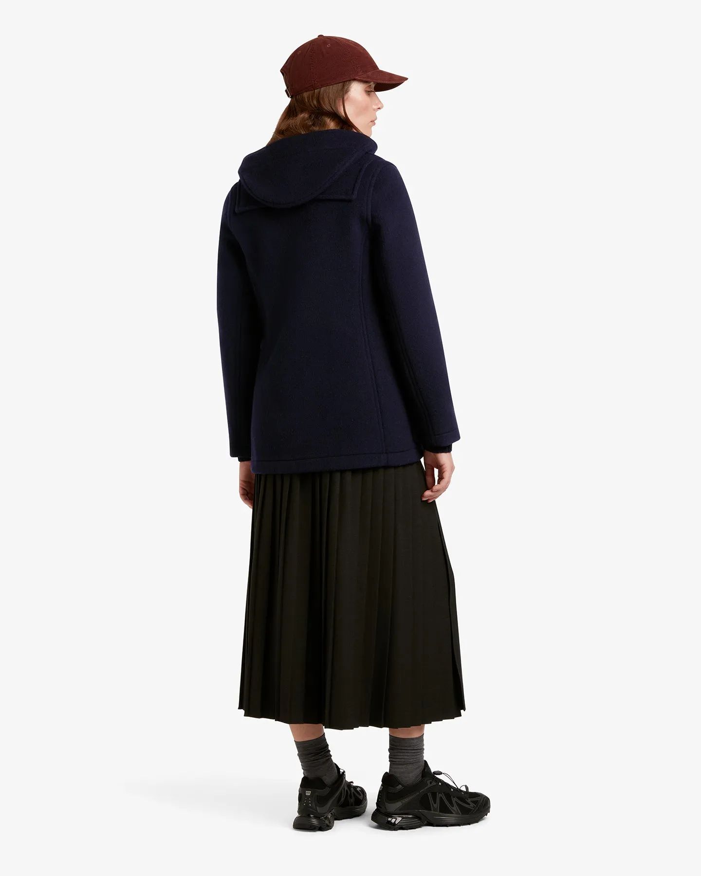 Women's Freda Short Slim Fit Duffle Coat Navy Dress Gordon sold by Gloverall product image thumbnail 4