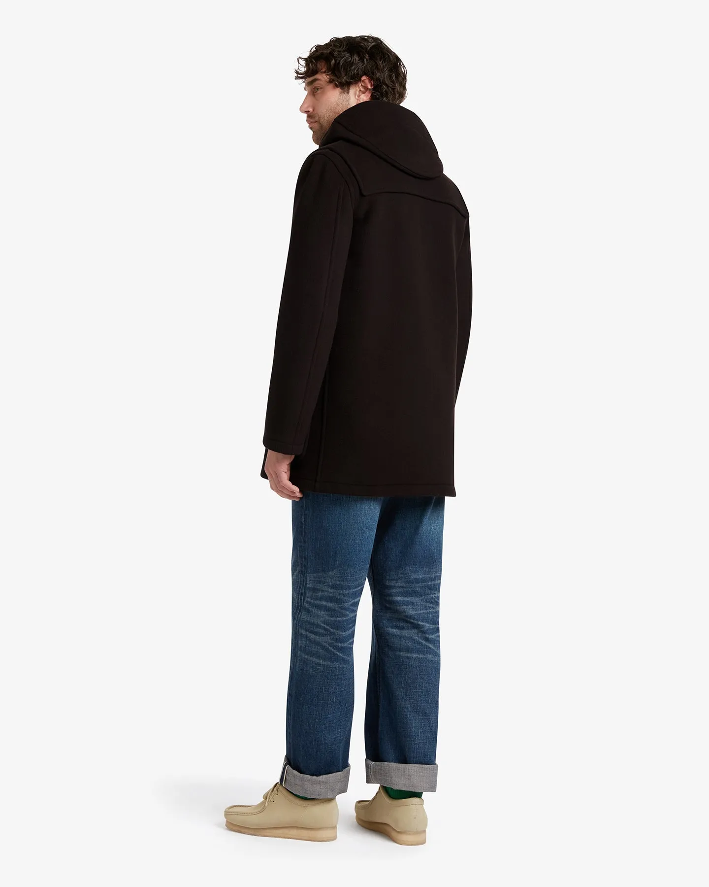 Men's Morris Mid-Length Duffle Coat Brown MacDuff Hunting sold by Gloverall product image thumbnail 4