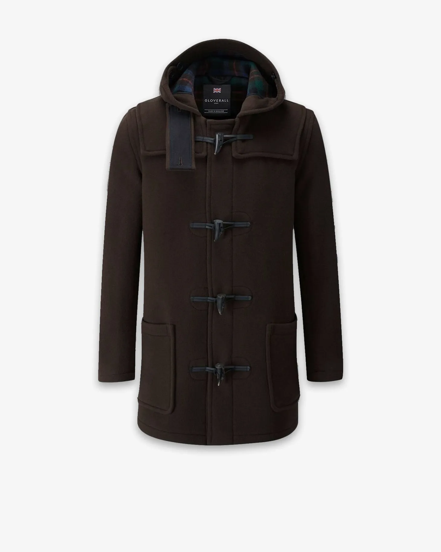 Men's Morris Mid-Length Duffle Coat Brown MacDuff Hunting sold by Gloverall product image thumbnail 5