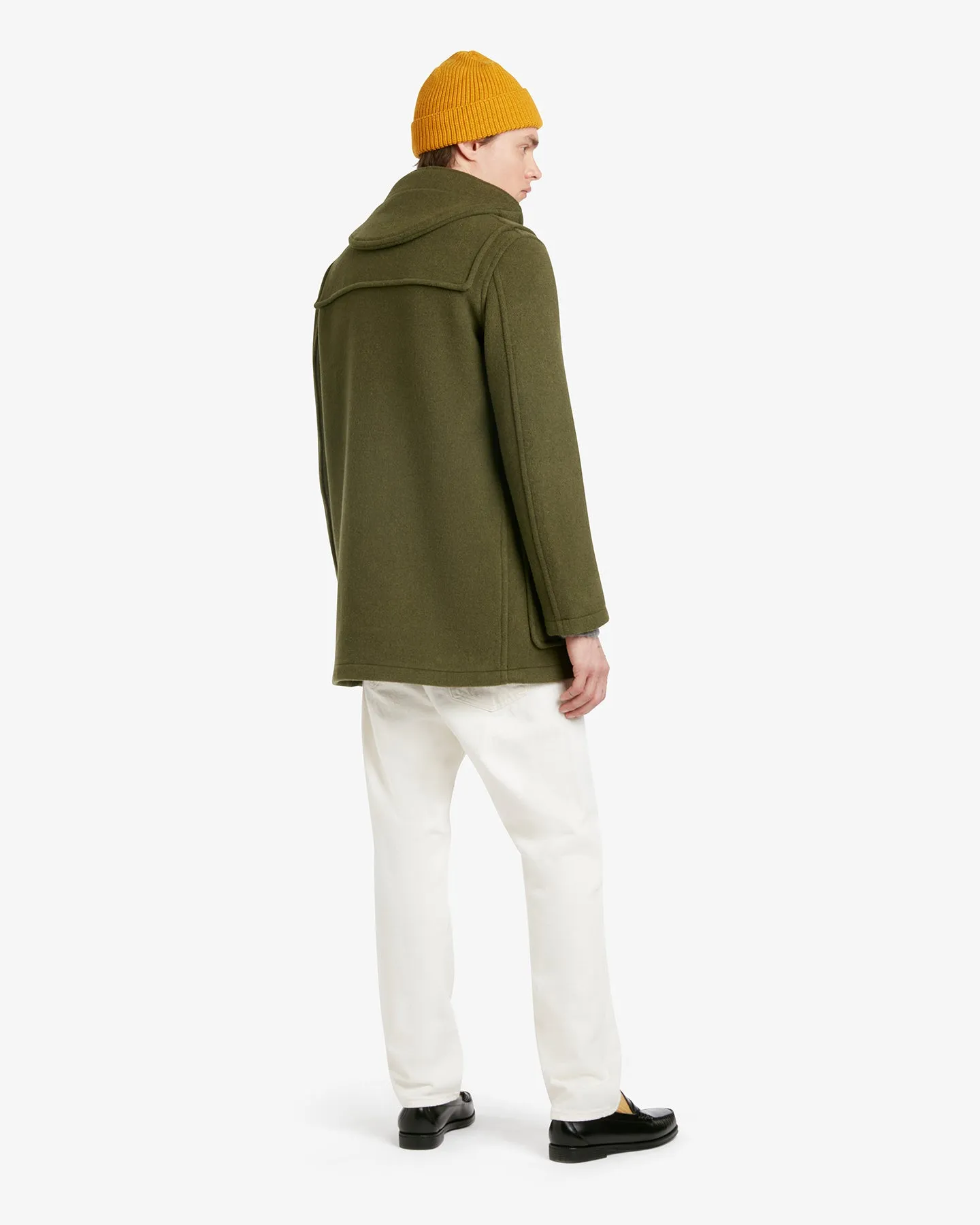 Men's Morris Mid-Length Duffle Coat Loden Check sold by Gloverall product image thumbnail 4