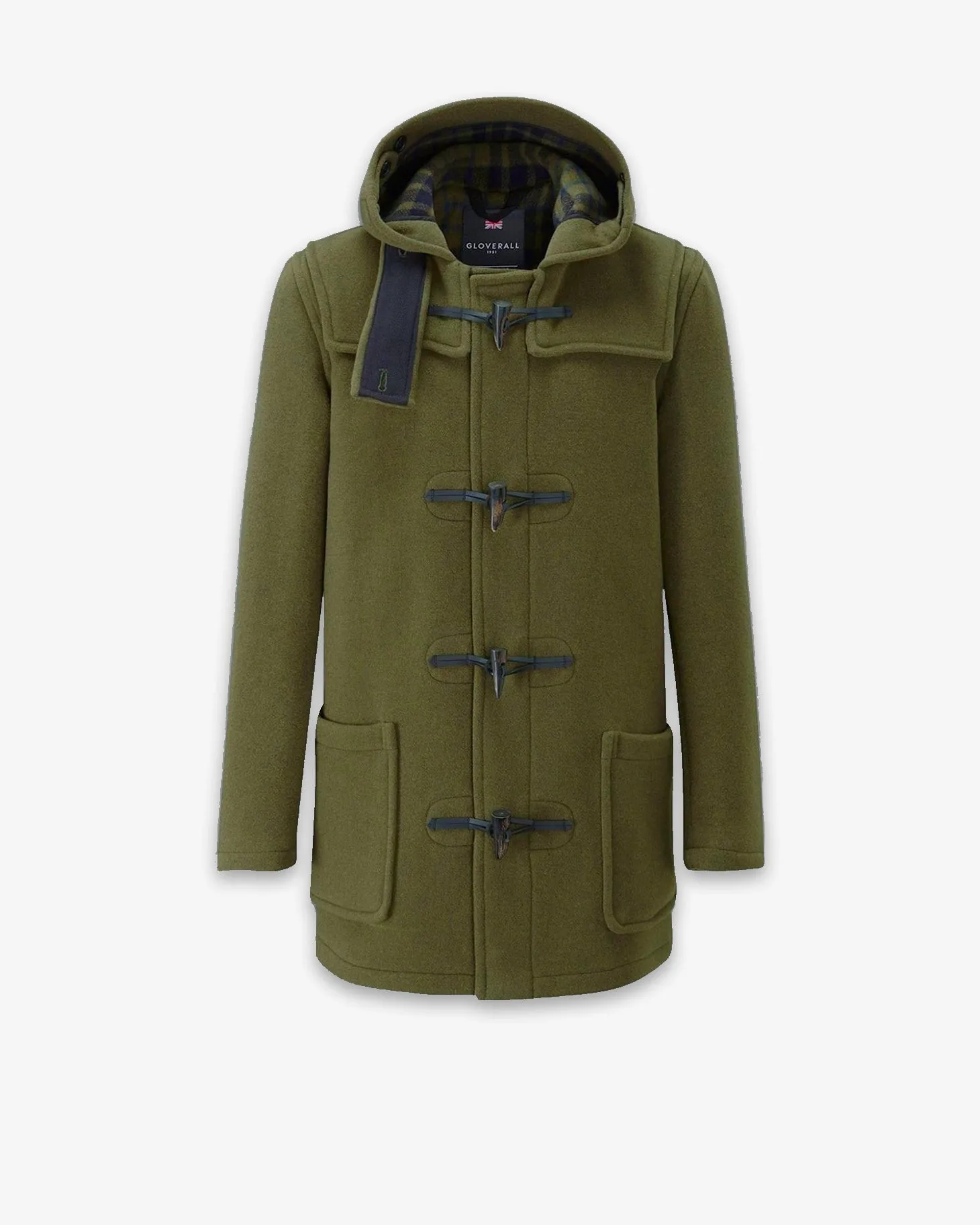 Men's Morris Mid-Length Duffle Coat Loden Check sold by Gloverall product image thumbnail 5